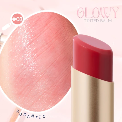 OD5004 odbo Glowy Tinted Balm โอดีบีโอ โกลว์วี่ ลิปสติก ทิ้น บาล์ม 3g